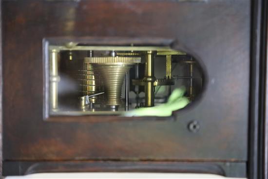 Charles Gillespie of Dublin. A George III quarter repeating bracket clock, height 15.5in.